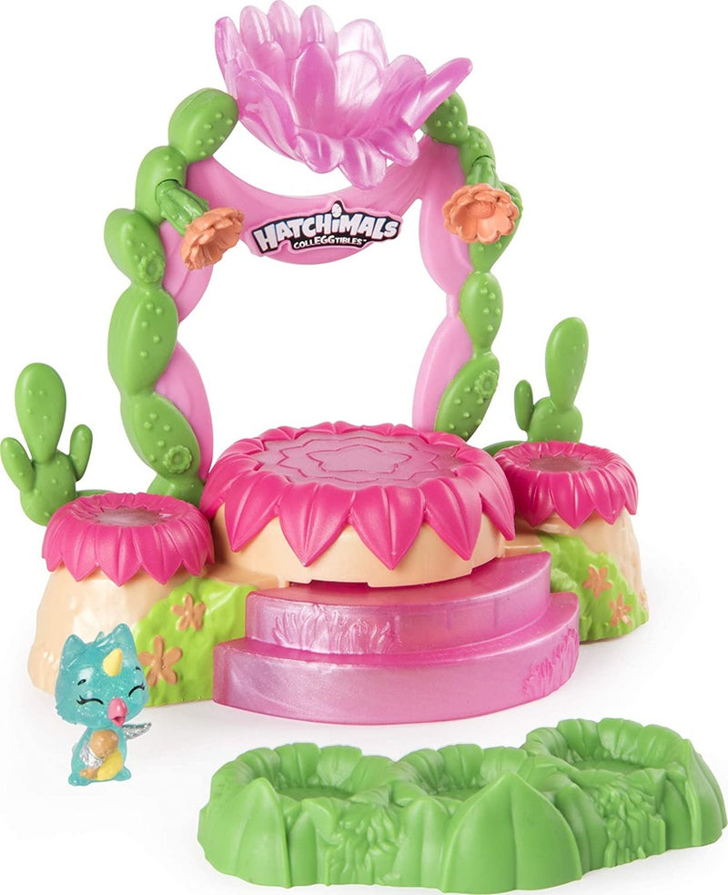HATCHIMALS COLLEGGTIBLES TALENT SCENA MU - widok 3 opakowania szczegoly zabawka kolekcja