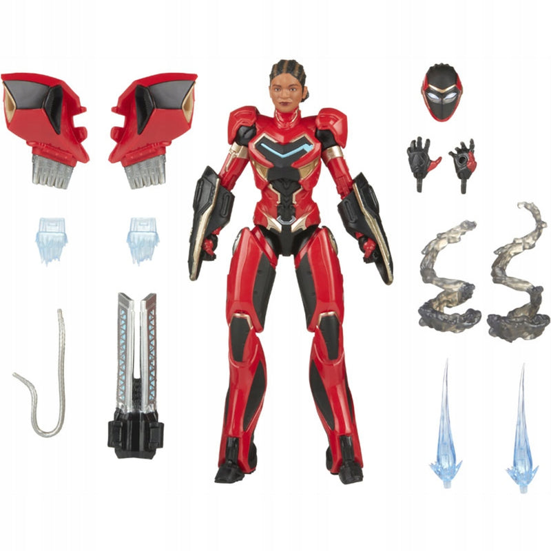 MARVEL LEGENDS WAKANDA BLACK PANTHER IRO - widok 2 opakowania szczegoly zabawka kolekcja