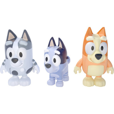 BLUEY BINGO COUSINS KUZYNI ZESTAW FIGURE - widok 2 opakowania szczegoly zabawka kolekcja