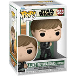 Figurka Funko POP STAR WARS BOBBLE-HEAD  LUKE SKYWALKER & GROGU 583 - kolekcjonerska premium SEO optimized fig
