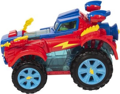 SUPER ZINGS THINGS MONSTER ROLLER AUTO H - widok 4 opakowania szczegoly zabawka kolekcja