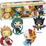 Zestaw 4-pak Funko POP My Hero Academia - Hawks Izuku Shoto Fumikage - limitowany set MHA