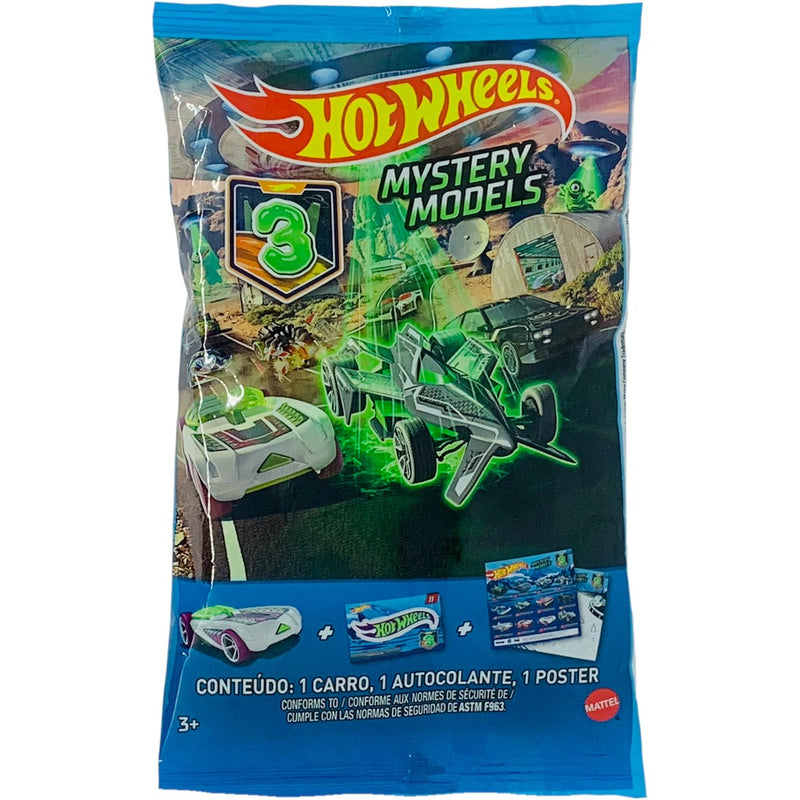 HOT WHEELS MYSTERY MODELS 1-PAK SASZETKA - widok 8 opakowania szczegoly zabawka kolekcja