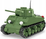 COBI WORLD OF TANKS CZOŁG M4 SHERMAN 306 - widok 3 opakowania szczegoly zabawka kolekcja