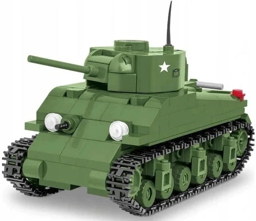 COBI WORLD OF TANKS CZOŁG M4 SHERMAN 306 - widok 3 opakowania szczegoly zabawka kolekcja