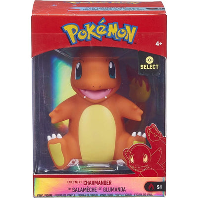 Pokemon Select Vinyl Figure Jazwares Oryginalna Figurka Charmander 10cm