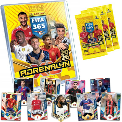 Adrenalyn XL Fifa 365 Panini Megazestaw Startowy Karty Piłkarskie 2026