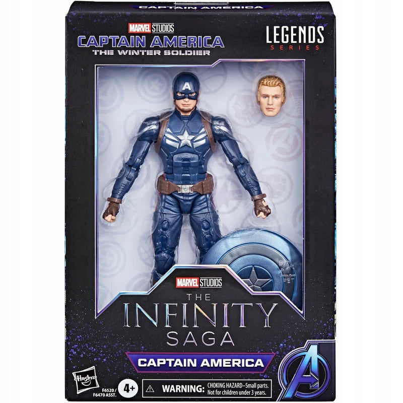 Zabawka MARVEL LEGENDS INFINITY SAGA CAPTAIN AMERICA WINTE - kolekcjonerska premium zabawki Aseo dla dzieci