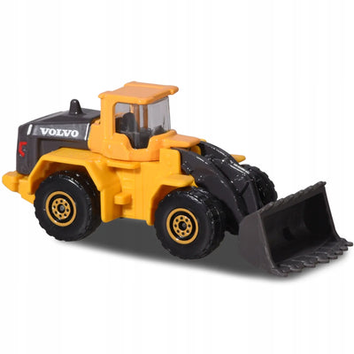 MAJORETTE CONSTRUCTION CARS POJAZD BUDOW - widok 2 opakowania szczegoly zabawka kolekcja