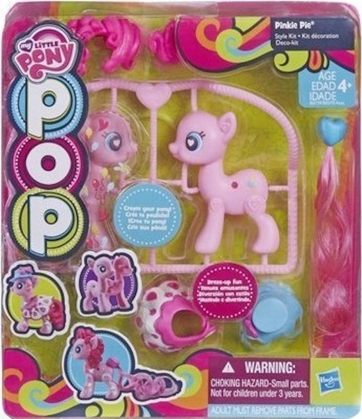 MY LITTLE PONY POP KUCYK  PINKIE PIE HAS - widok 2 opakowania szczegoly zabawka kolekcja