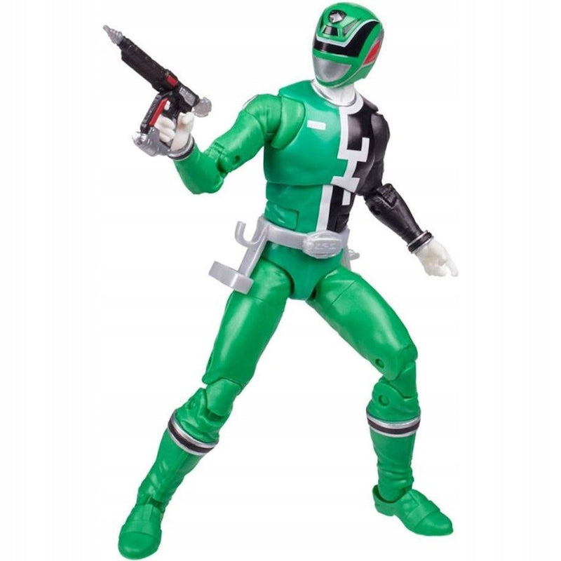 POWER RANGERS S.P.D. GREEN ZIELONY RANGE - widok 5 opakowania szczegoly zabawka kolekcja