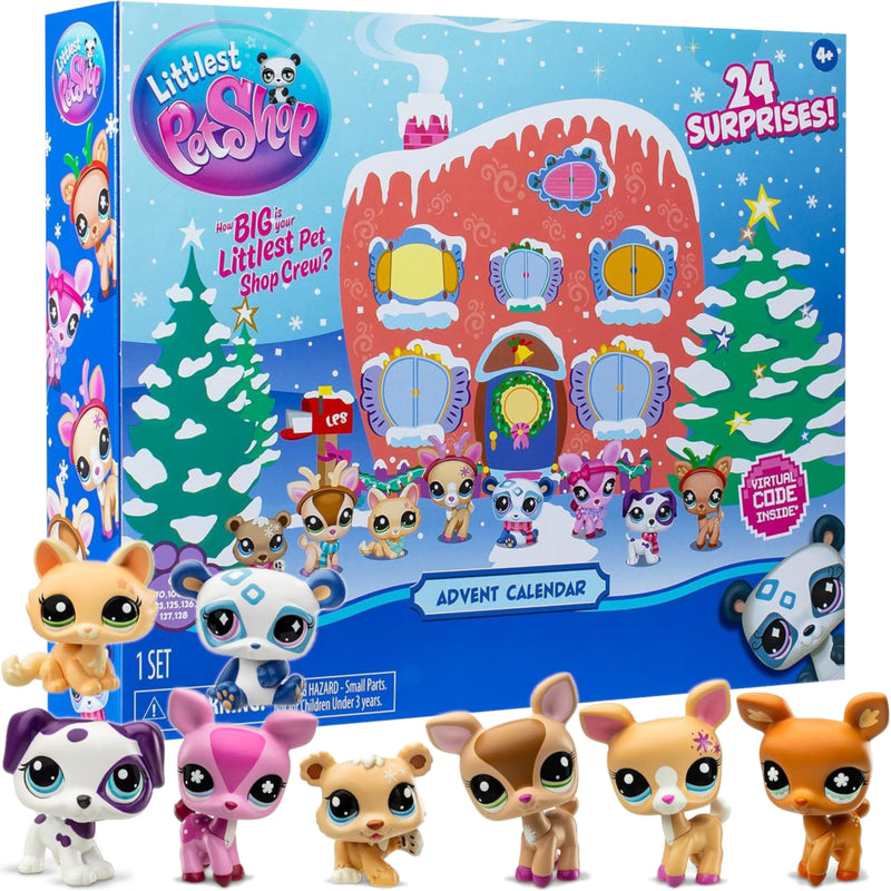 Zabawka LITTLEST PET SHOP LPS KALENDARZ ADWENTOWY - ŚWIĄTE - kolekcjonerska TM Toys premium dla dzieci
