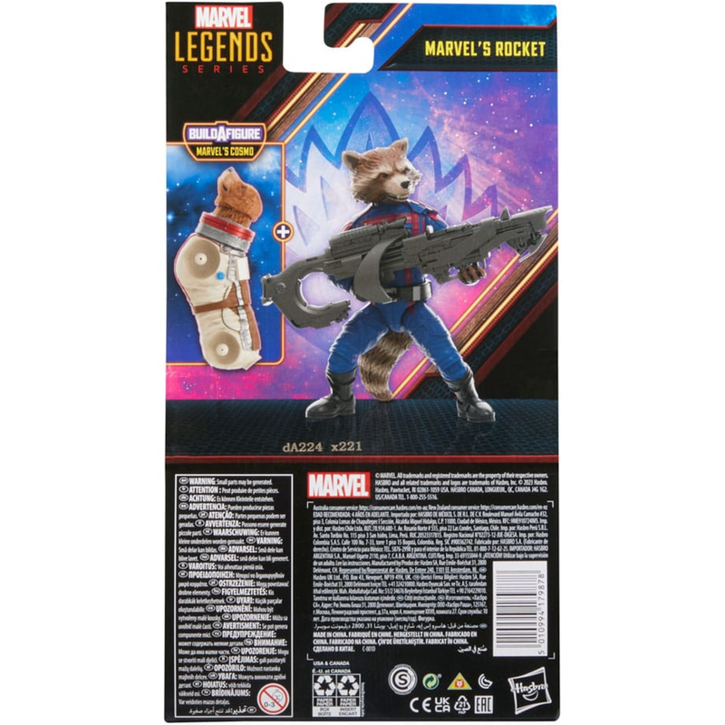 MARVEL LEGENDS GUARDIANS OF THE GALAXY V - widok 2 opakowania Hasbro szczegoly kolekcja