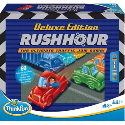 Zabawka RUSHHOUR THE ULTIMATE TRAFFIC JAM GAME DELUXE EDIT - kolekcjonerska premium zabawki Aseo dla dzieci