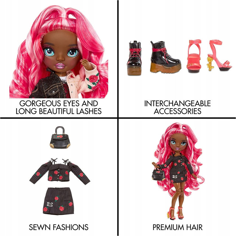 RAINBOW HIGH CORE FASHION LALKA DARIA RO - widok 6 opakowania szczegoly zabawka kolekcja
