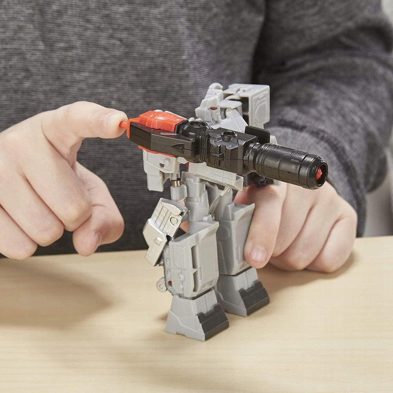 TRANSFORMERS CYBERVERSE DECEPTICON MEGAT - widok 4 opakowania szczegoly zabawka kolekcja