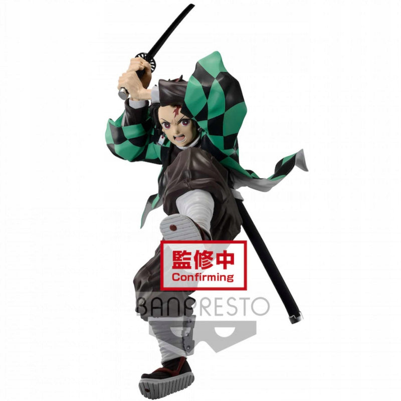 DEMON SLAYER BANPRESTO MAXIMATIC TANJIRO - widok 4 opakowania szczegoly zabawka kolekcja