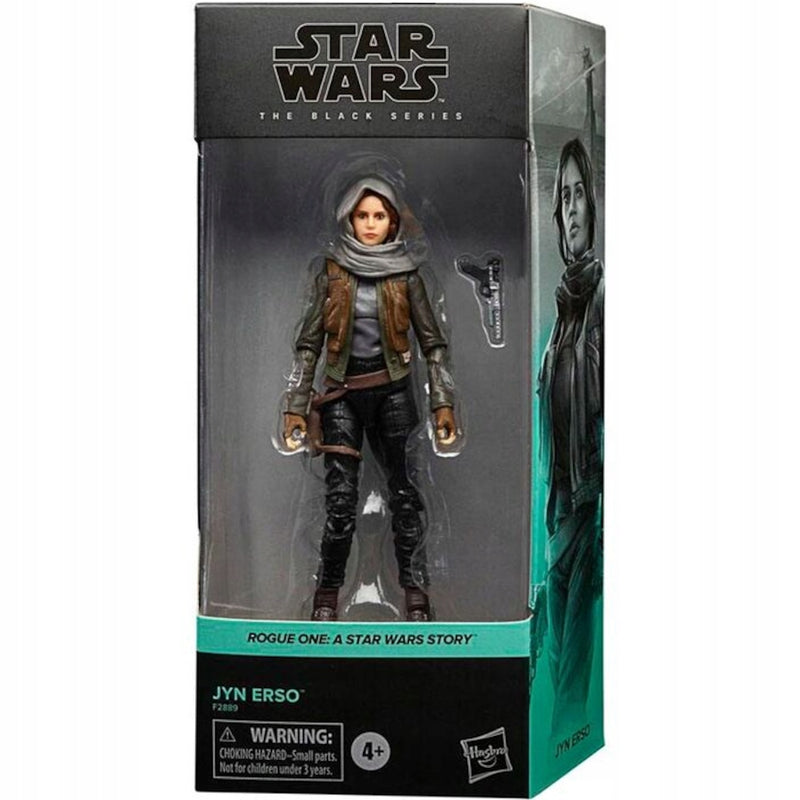 STAR WARS THE BLACK SERIES  JYN ERSO 15c - widok 5 opakowania szczegoly zabawka kolekcja