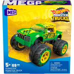 Zabawka MEGA HOT WHEELS MONSTER TRUCK GUNKSTER KLOCKI MATT - kolekcjonerska premium zabawki Aseo dla dzieci