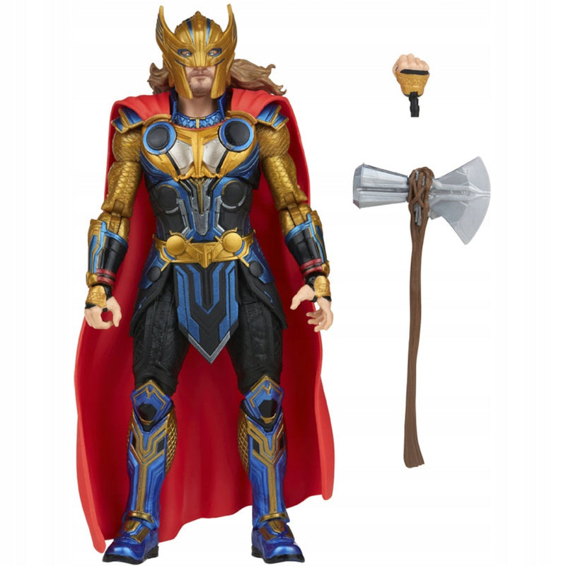 MARVEL LEGENDS LOVE AND THUNDER  THOR - widok 2 opakowania szczegoly zabawka kolekcja