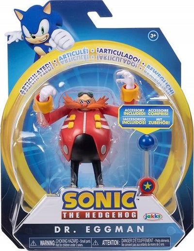 Zabawka SONIC THE HEDGEHOG SEGA  DR. EGGMAN 12cm - kolekcjonerska premium zabawki Aseo dla dzieci