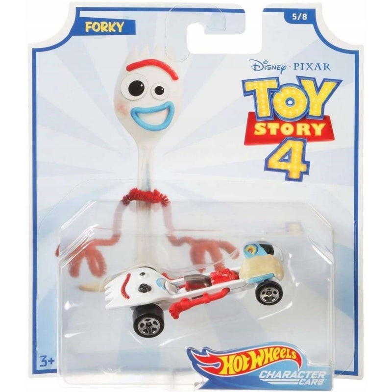 Zabawka HOT WHEELS TOY STORY 4 CHARACTER CARS FORKY - kolekcjonerska premium zabawki Aseo dla dzieci