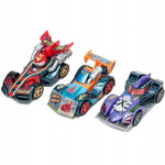 T-RACERS 2.0 MIX 'N RACE 3-PAK T-FORCE + - widok 3 opakowania szczegoly zabawka kolekcja