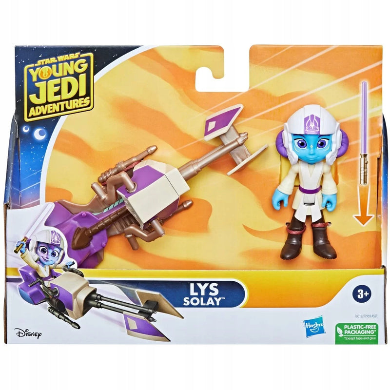STAR WARS JEDI  AKCJI LYS SOLAY + ŚMIGAC - widok 2 opakowania szczegoly zabawka kolekcja