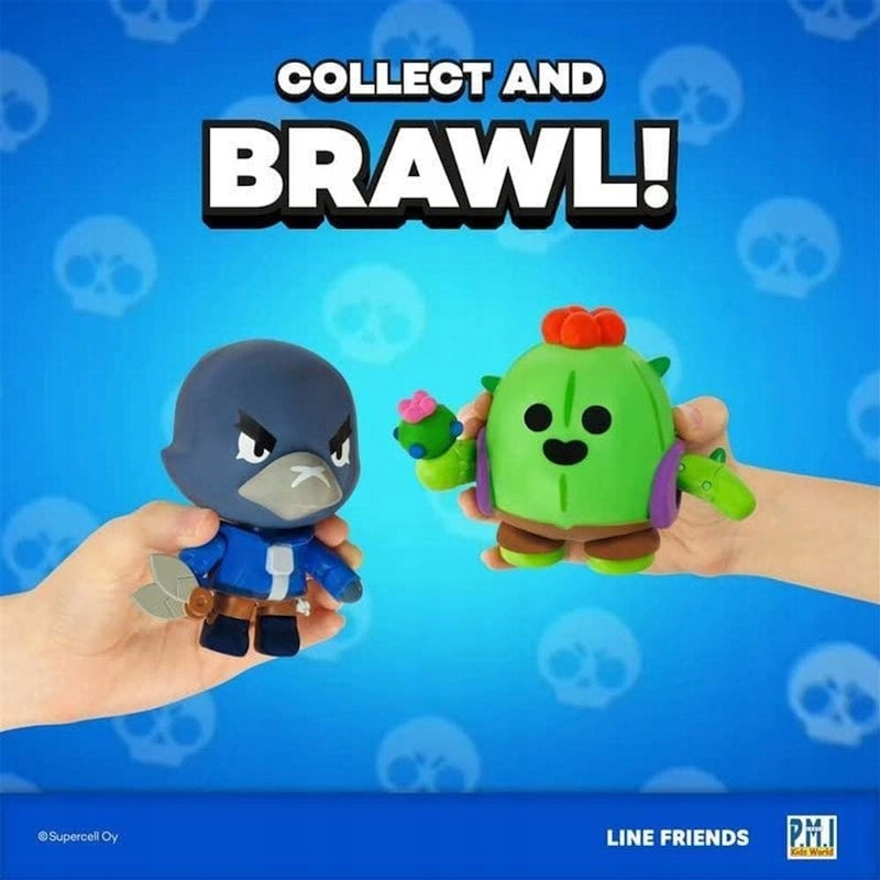 BRAWL STARS PMI RUCHOMA KOLEKCJONERSKA   - widok 5 opakowania szczegoly zabawka kolekcja