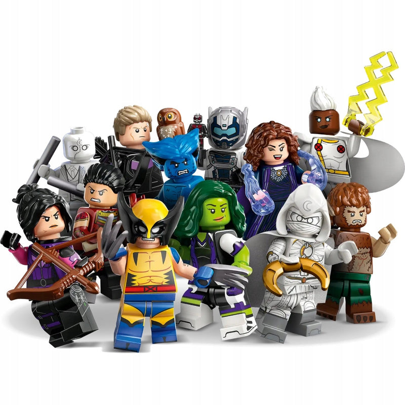 LEGO MARVEL STUDIOS MINIFIGURES MINI SER - widok 3 opakowania szczegoly zabawka kolekcja