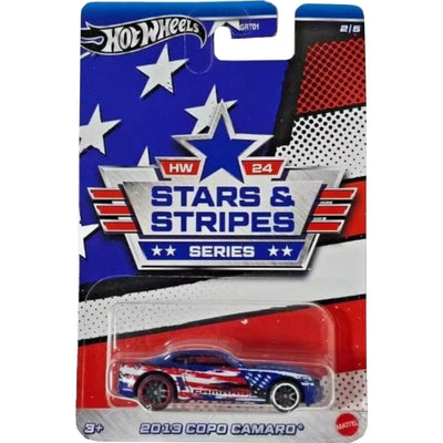 Hot Wheels Stars and Stripes Series 2024 Samochód 2013 Copo Camaro 2/5