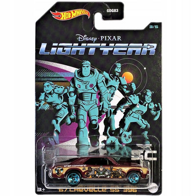 Zabawka HOT WHEELS DISNEY PIXAR LIGHTYEAR BUZZ ASTRAL '67  - kolekcjonerska premium zabawki Aseo dla dzieci