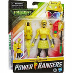 Zabawka POWER RANGERS BEAST MORPHERS ŻÓŁTY YELLOW RANGER - kolekcjonerska premium zabawki Aseo dla dzieci