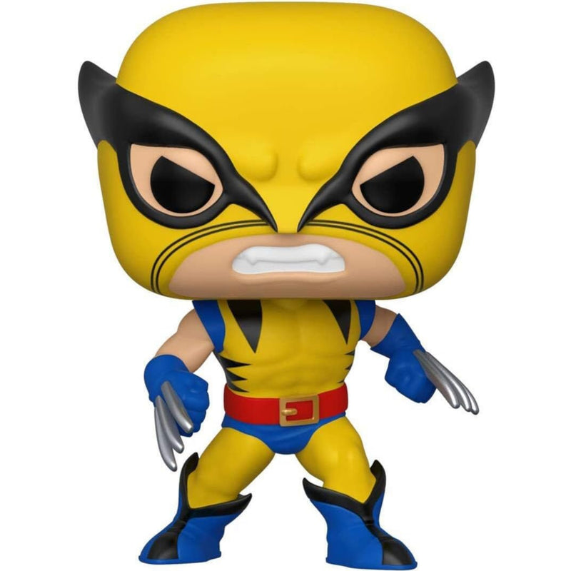 Funko POP MARVEL 80 YEARS X-MEN BOBBLE-HEAD  WOLVE - widok 2 tyl opakowania box back kolekcjonerska