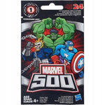 MARVEL 500 AVENGERS SASZETKA  NIESPODZIA - widok 2 opakowania szczegoly zabawka kolekcja