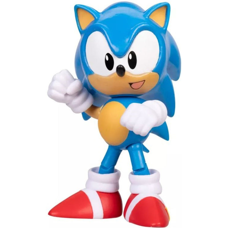SONIC THE HEDGEHOG CLASSIC SONIC 10cm +  - widok 3 opakowania szczegoly zabawka kolekcja