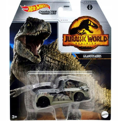 Hot Wheels Jurassic World Dominion Character Cars Giganotosaurus 2/6