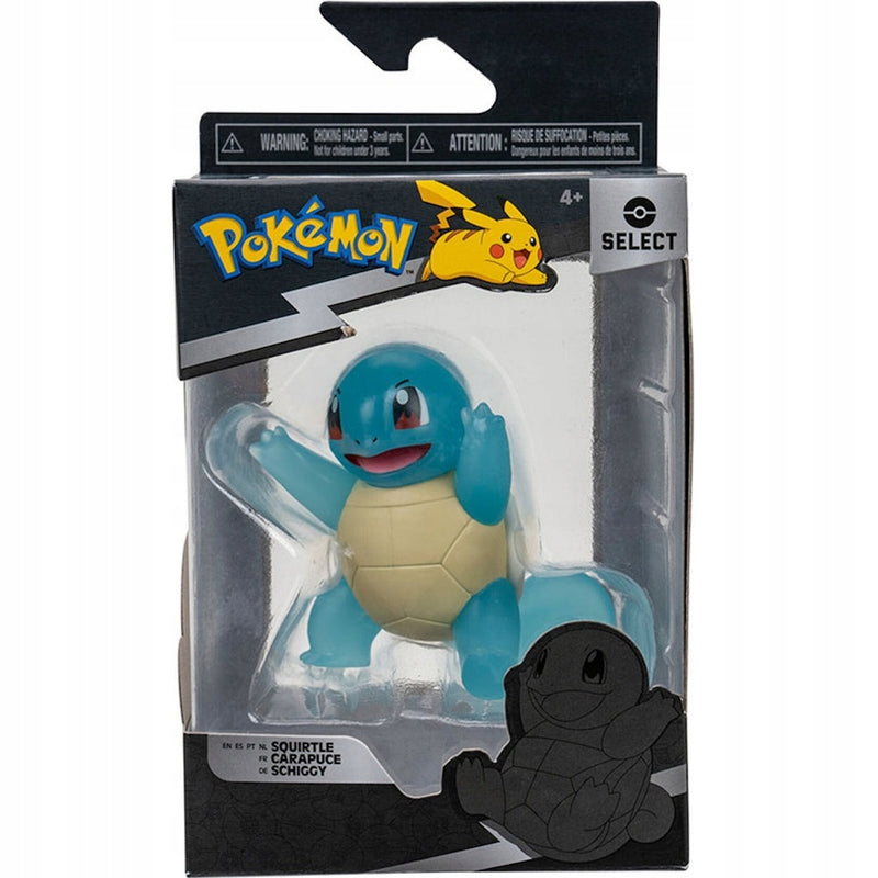 Zabawka POKEMON ORYGINALNA PRZEZROCZYSTA  SQUIRTLE - kolekcjonerska premium zabawki Aseo dla dzieci