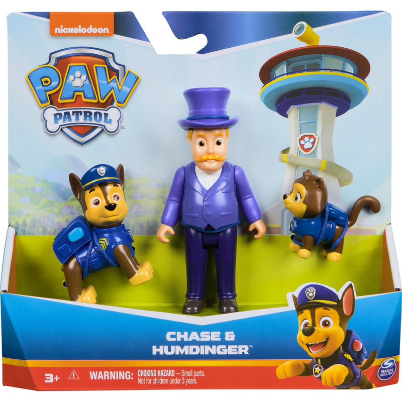 Zabawka PSI PATROL PAW PATROL 3-PAK ZESTAW CHASE CAT CHASE - kolekcjonerska Spin Master premium dla dzieci