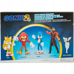 SONIC THE HEDGEHOG 2 MOVIE 5-PAK SONIC T - widok 5 opakowania szczegoly zabawka kolekcja