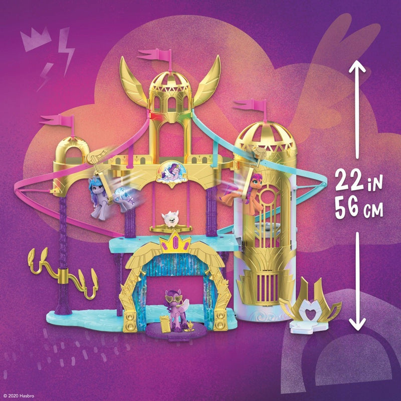 MY LITTLE PONY KUCYKOWY ZAMEK + PRINCESS - widok 6 opakowania szczegoly zabawka kolekcja