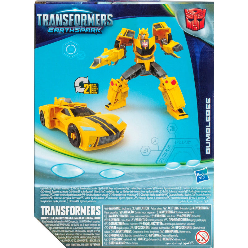 TRANSFORMERS EARTHSPARK ISKRA ZIEMI DELU - widok 4 opakowania Hasbro szczegoly kolekcja