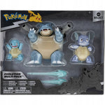 Zabawka POKEMON MULTI-PACK SQUIRTLE WARTORTLE BLASTOISE - kolekcjonerska premium zabawki Aseo dla dzieci