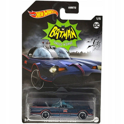 Zabawka HOT WHEELS DC BATMAN CLASSIC TV SERIES BATMOBILE H - kolekcjonerska premium zabawki Aseo dla dzieci