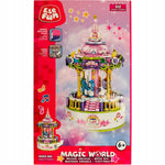 KLOCKI ELEFUN MAGIC WORLD MUSICAL CAROUS - widok 3 opakowania szczegoly zabawka kolekcja