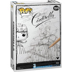 Funko POP Art Cover Cinderella - widok z tylu - Disney Princess blue dress ball gown vintage