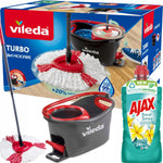 Zabawka VILEDA TURBO ZESTAW MOP OBROTOWY 2w1 MICROFIBRE +  - kolekcjonerska premium zabawki Aseo dla dzieci
