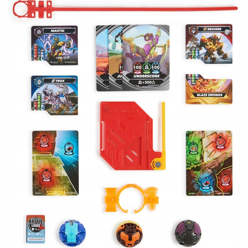 BAKUGAN 3.0 STARTER PACK SPECIAL ATTACK  - widok 2 opakowania szczegoly zabawka kolekcja
