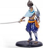 LEAGUE OF LEGENDS RUCHOMA  YASUO RIOT 12 - widok 4 opakowania szczegoly zabawka kolekcja