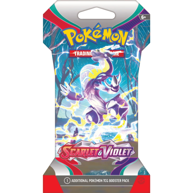 POKEMON TCG TRADING CARD GAME SCARLET &  - widok 5 Pokemon TCG opakowanie szczegoly collectible